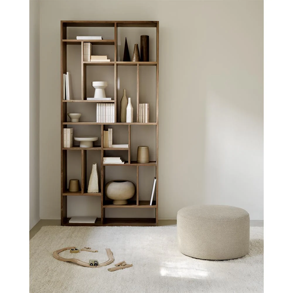 Barrow Pouf 23.5"W - Off White - Image 5