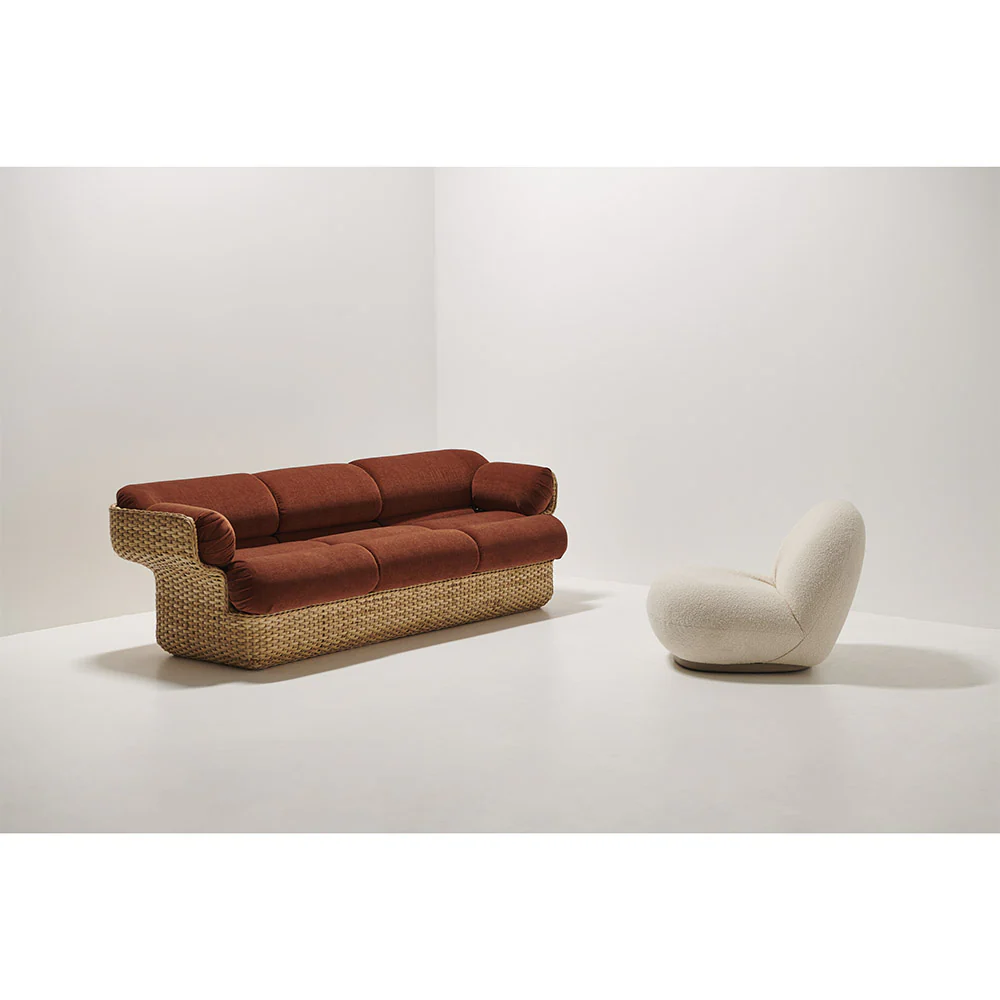 Basket 3 Seater Sofa - Image 7
