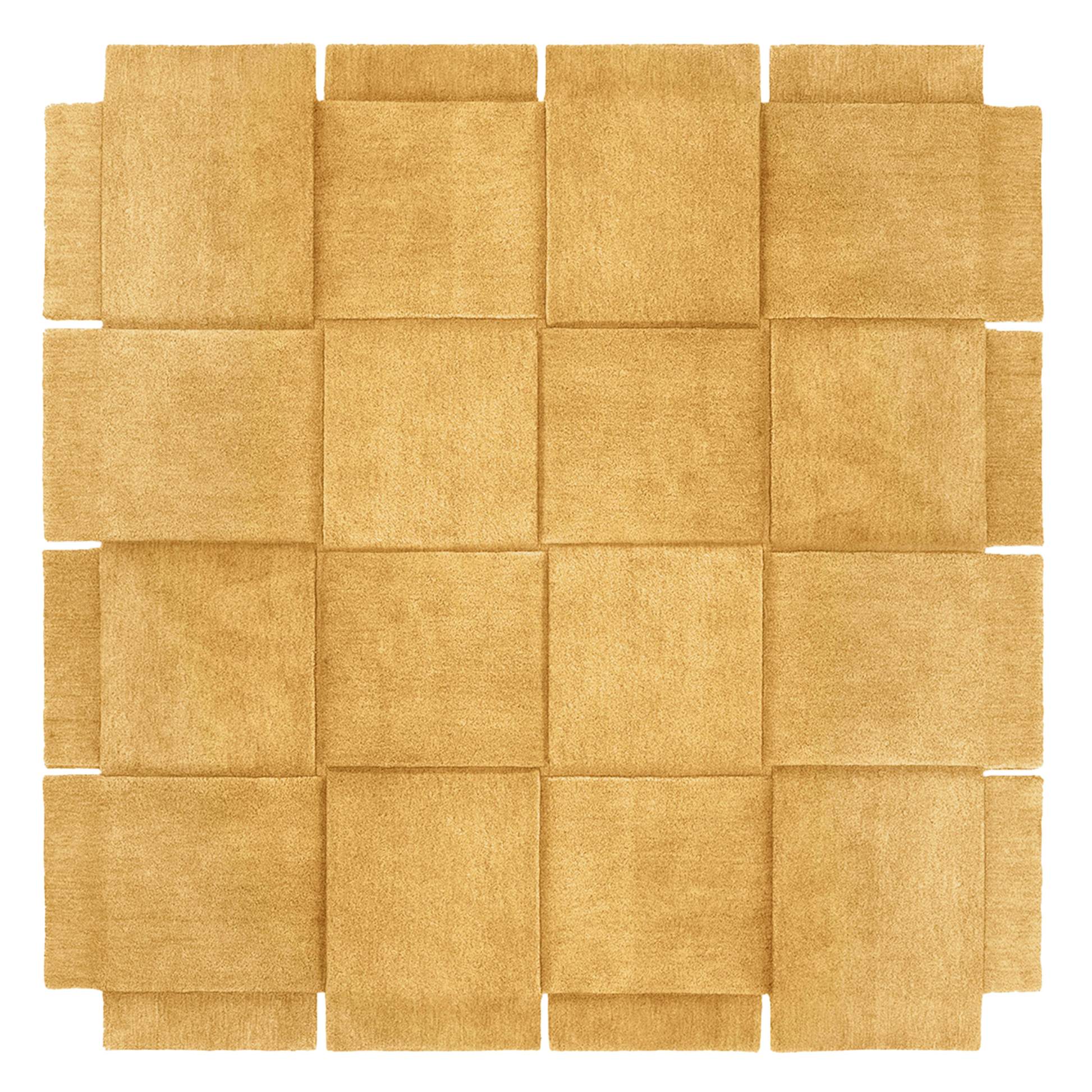 Basket Rug - Yellow Ochre - Image 3