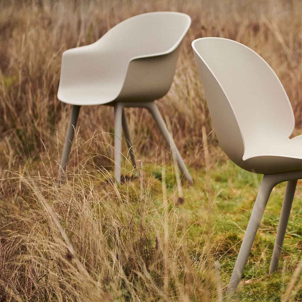 Bat Outdoor Dining Chair - New Beige - Image 4