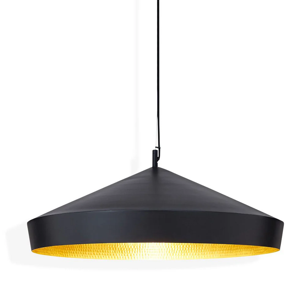 Beat Flat Pendant - Black