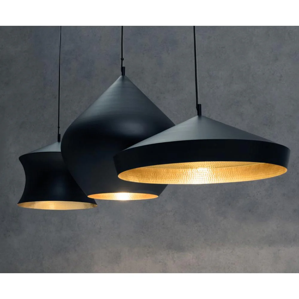 Beat Flat Pendant - Black - Image 5