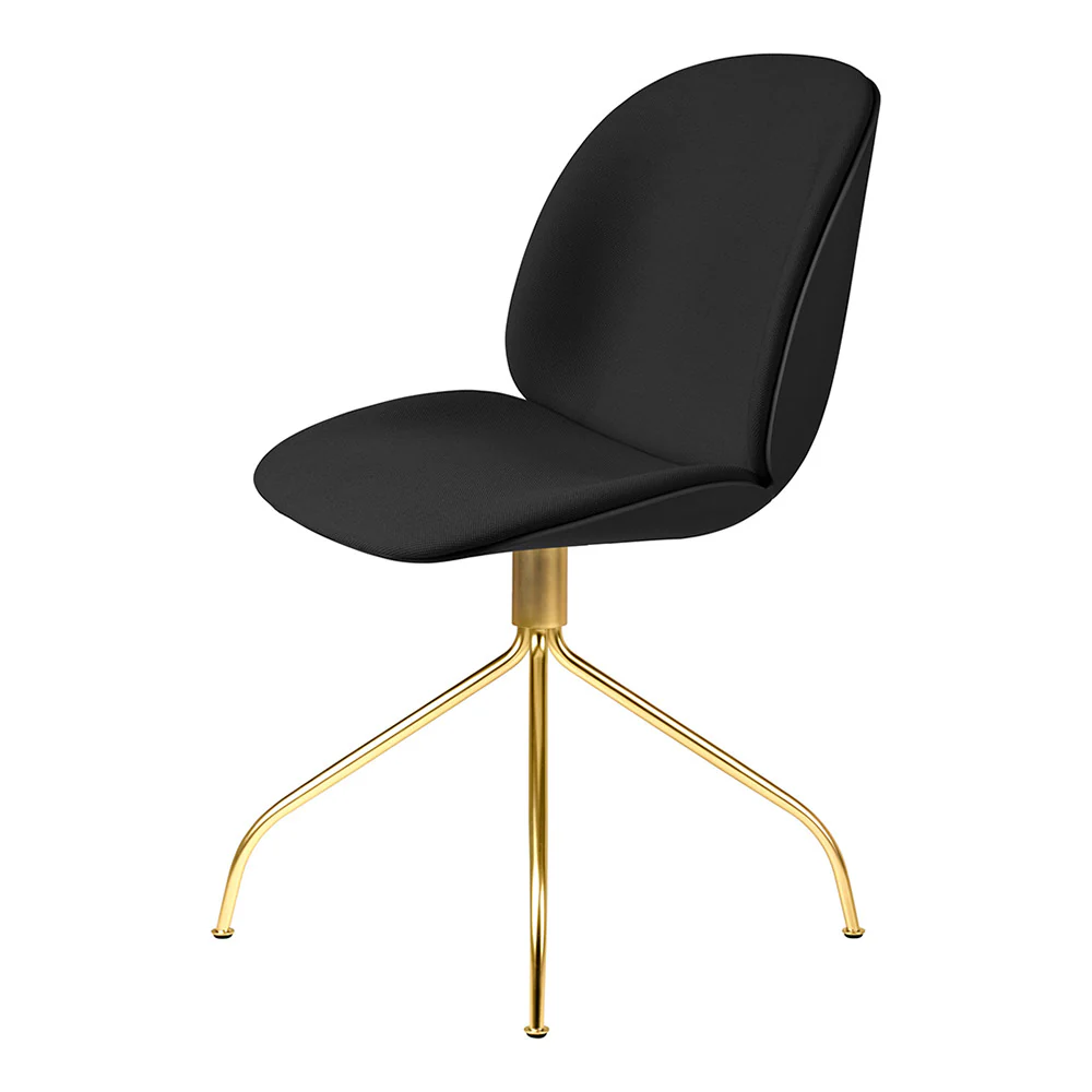 Beetle Front Upholstered Meeting Chair - Swivel Base - Image 2