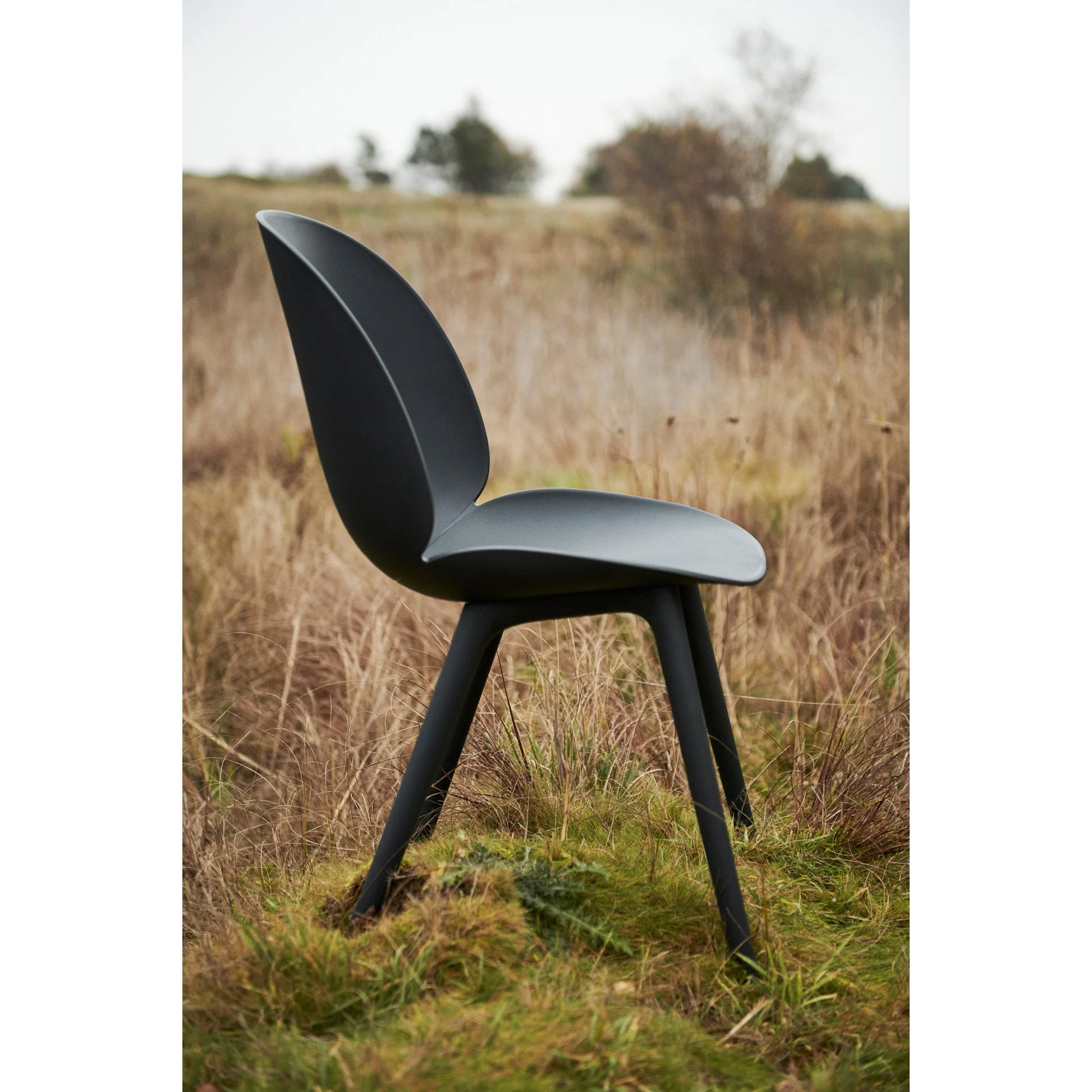Beetle Outdoor Dining Chair - Black - Image 3