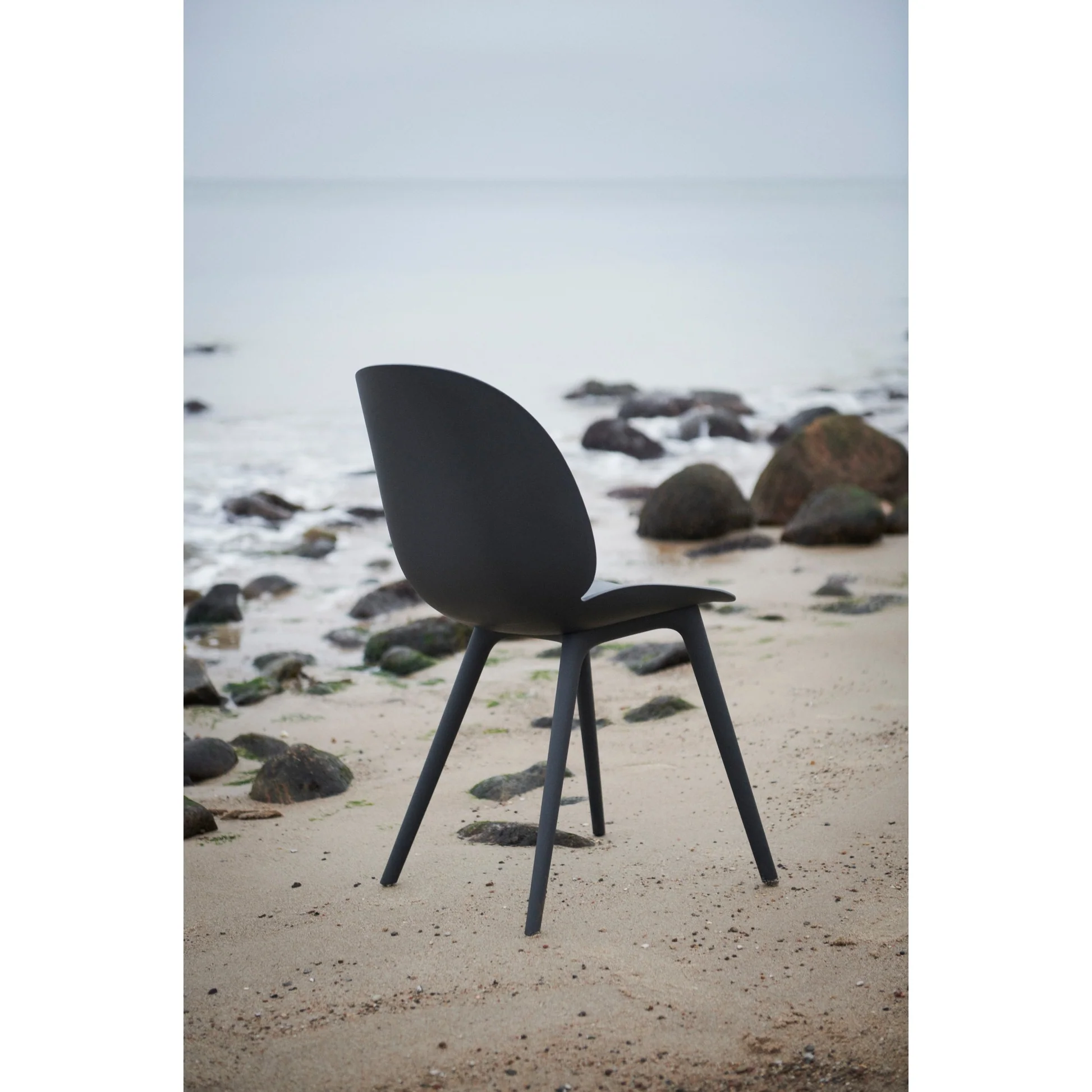 Beetle Outdoor Dining Chair - Black - Image 4