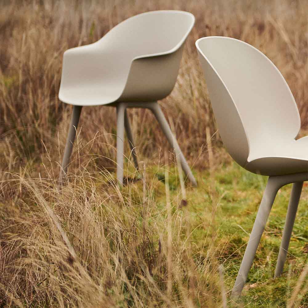 Beetle Outdoor Dining Chair - New Beige - Image 4