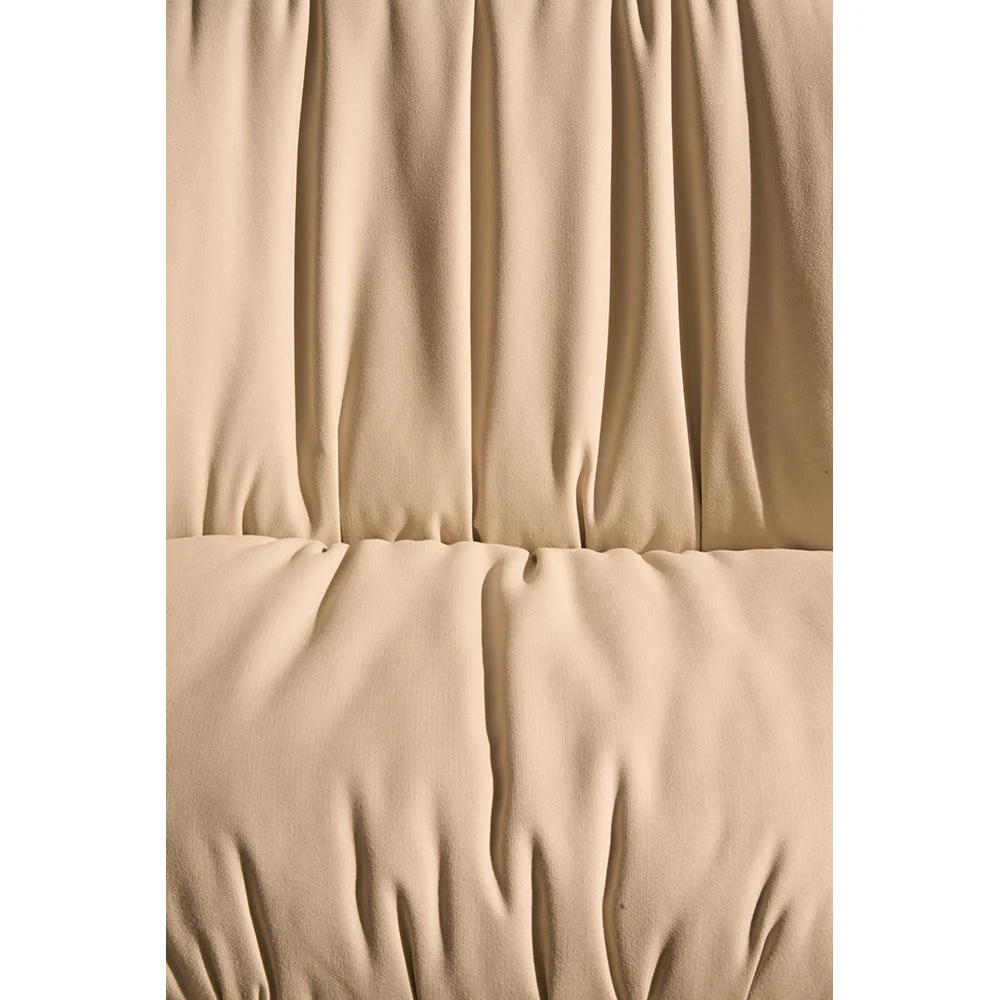 Beetle Soft Front Upholstered Dining Chair - Veneer Shell, Black Plastic Base - Image 4
