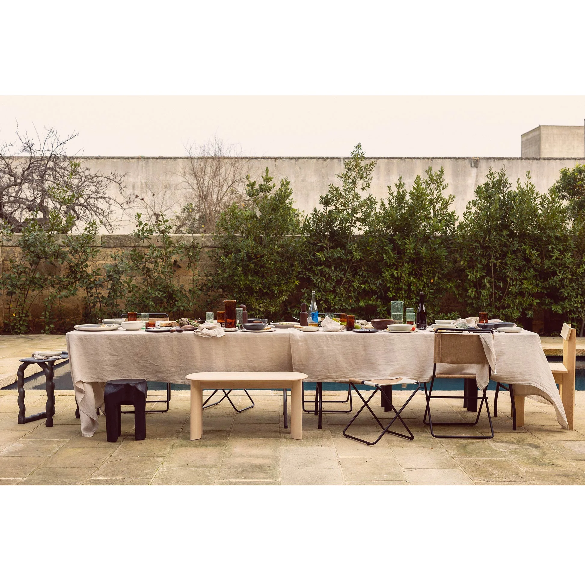 Bevel Bench - White Oiled Oak - Image 10