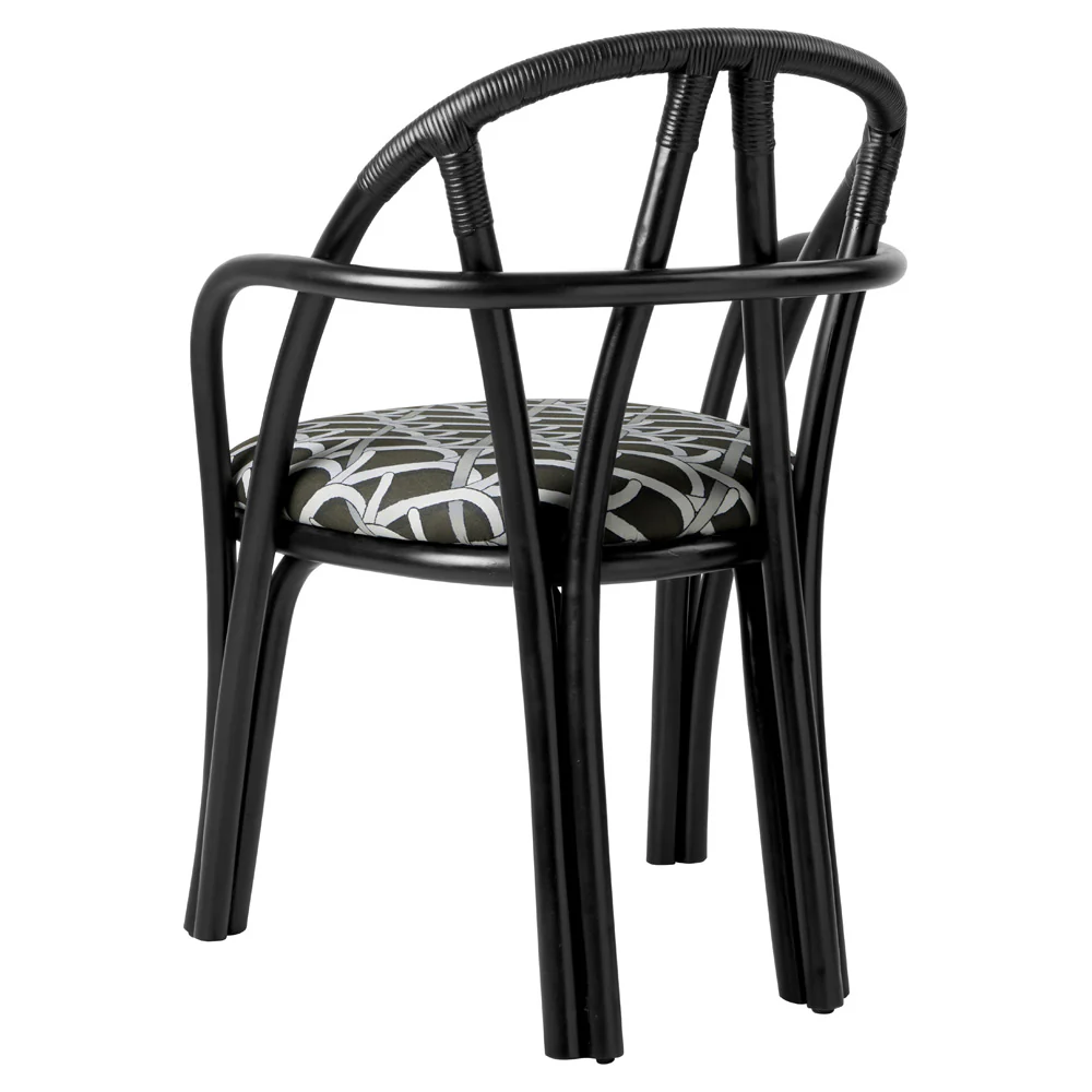 Bistra Dining Armchair - Ebony - Image 4