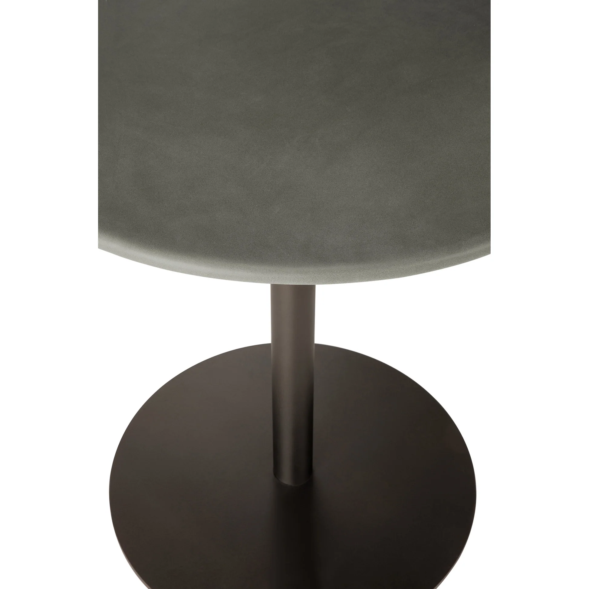 Blend Dining Table - Muschio Leather, Dark Bronze - Image 3