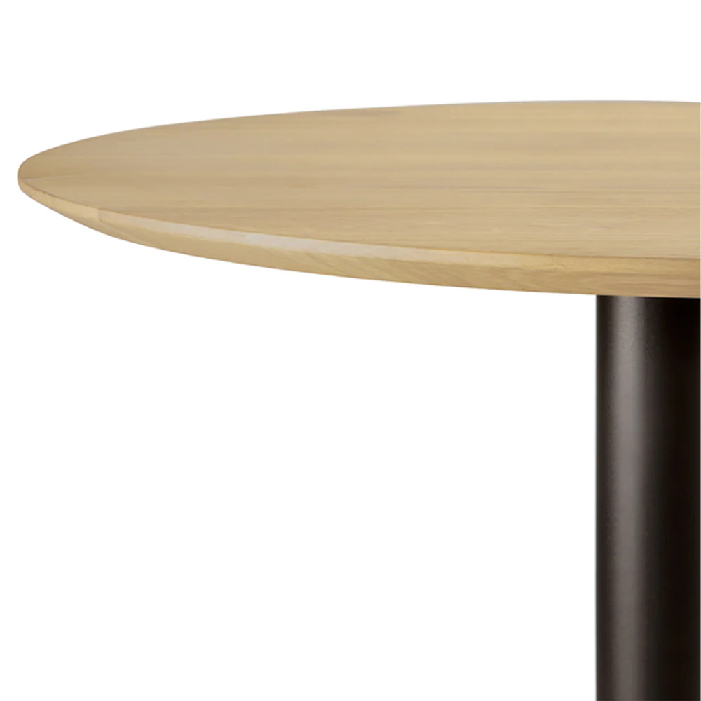 Blend Dining Table - Oak, Dark Bronze - Image 4