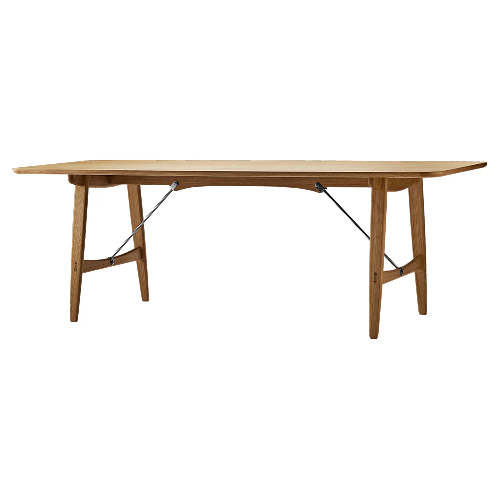 BM1160 Hunting Dining Table - Oak