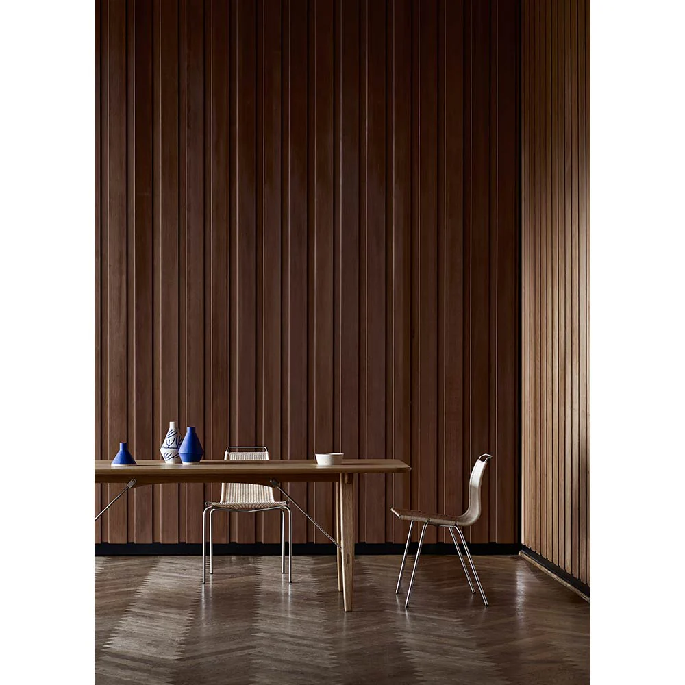 BM1160 Hunting Dining Table - Walnut - Image 4