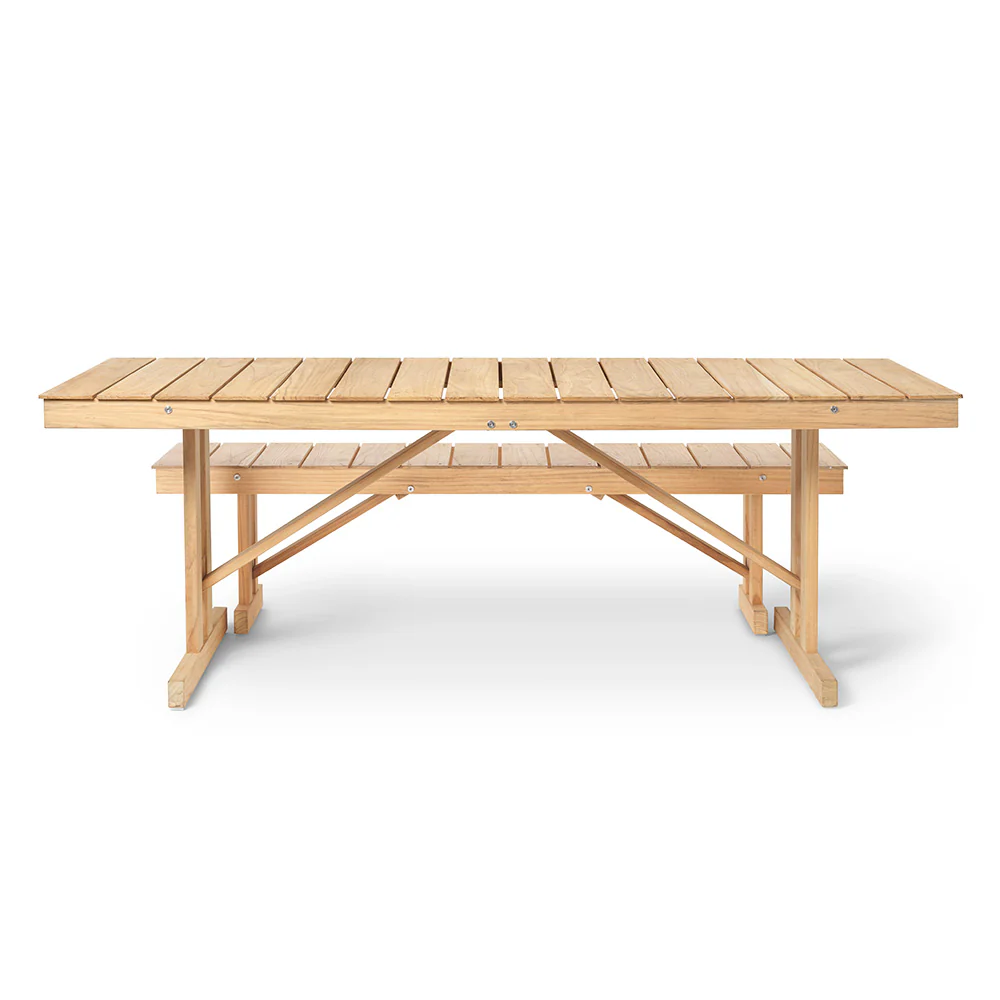 BM1771 Outdoor Teak Dining Table - Image 2