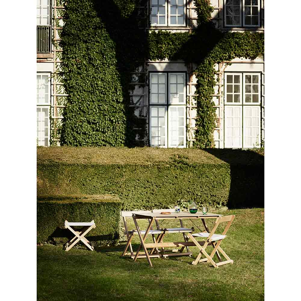 BM3670 Outdoor Teak Dining Table - Image 4
