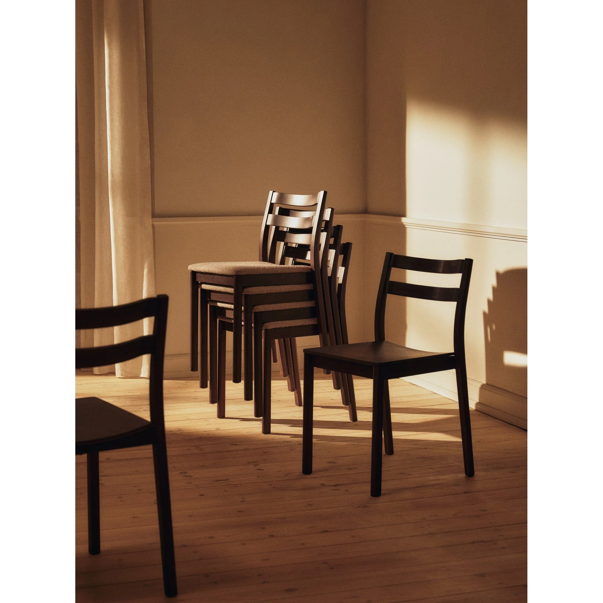 Boda Dining Chair - Dark Stained Beech - Image 11