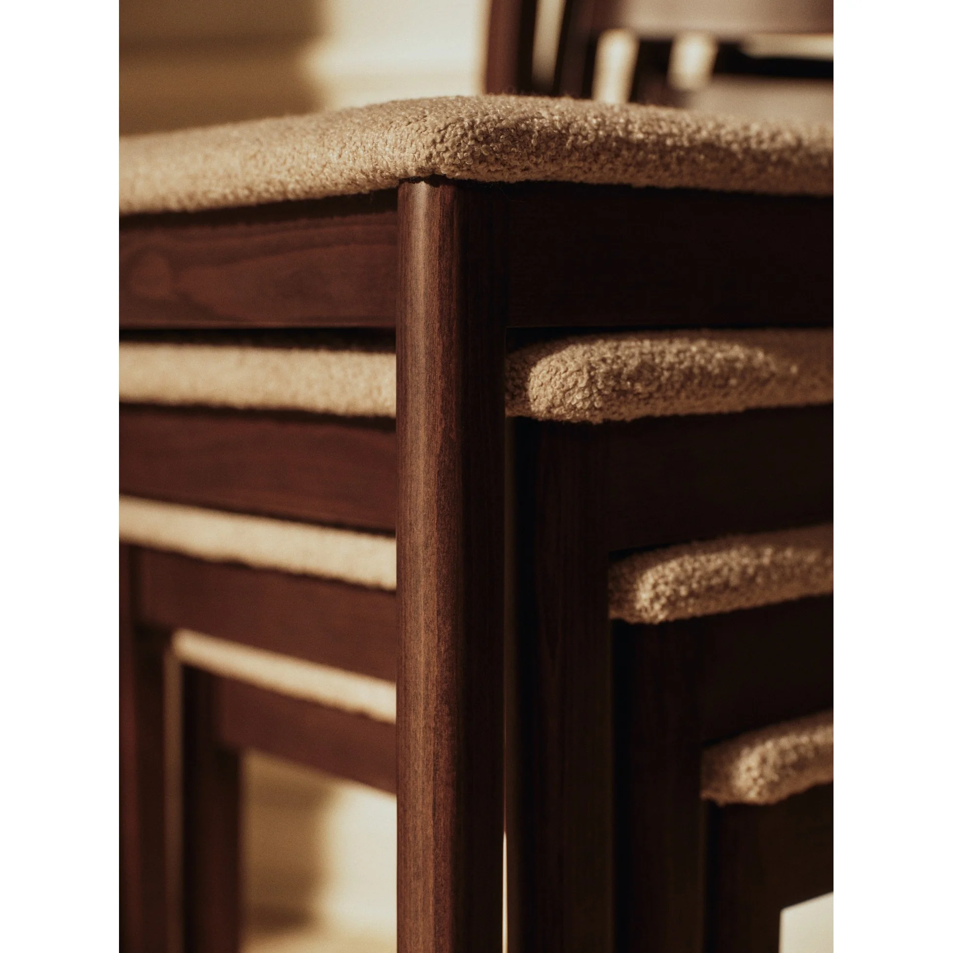 Boda Dining Chair - Dark Stained Beech - Image 4