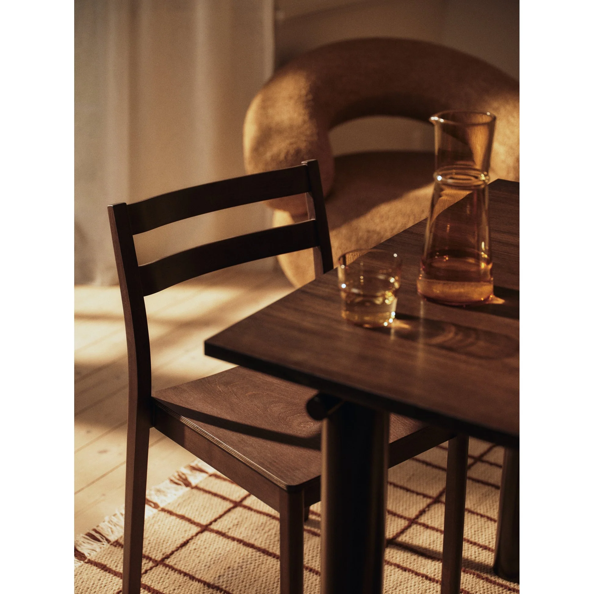 Boda Dining Chair - Dark Stained Beech - Image 6