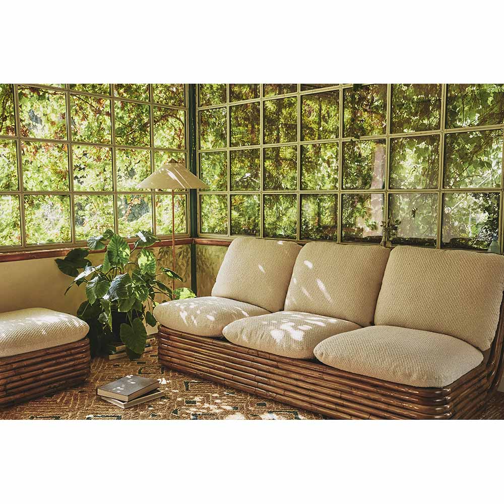 Quick Ship Bohemian 72 Sofa - Dedar Lupo 007 Diagonal Boucle - Image 4