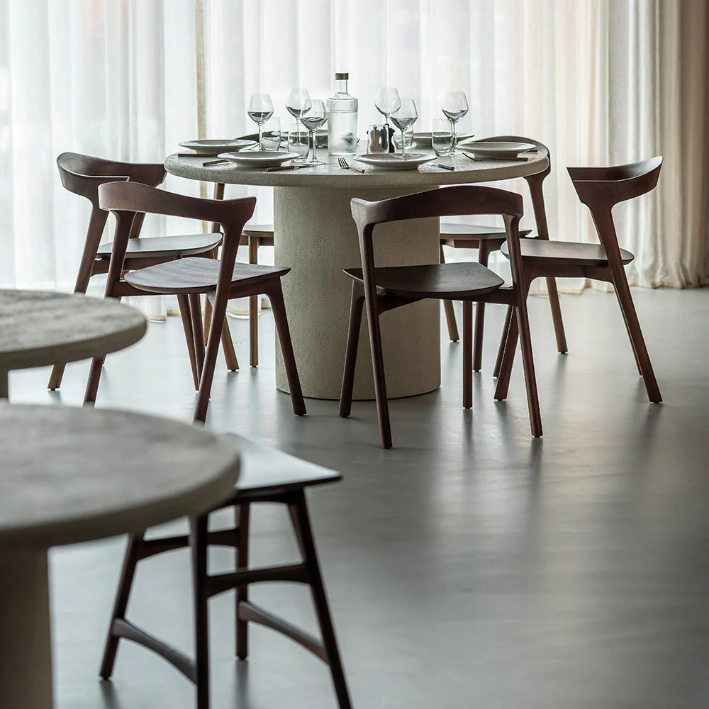 Bok Dining Chair - Brown Teak - Image 11