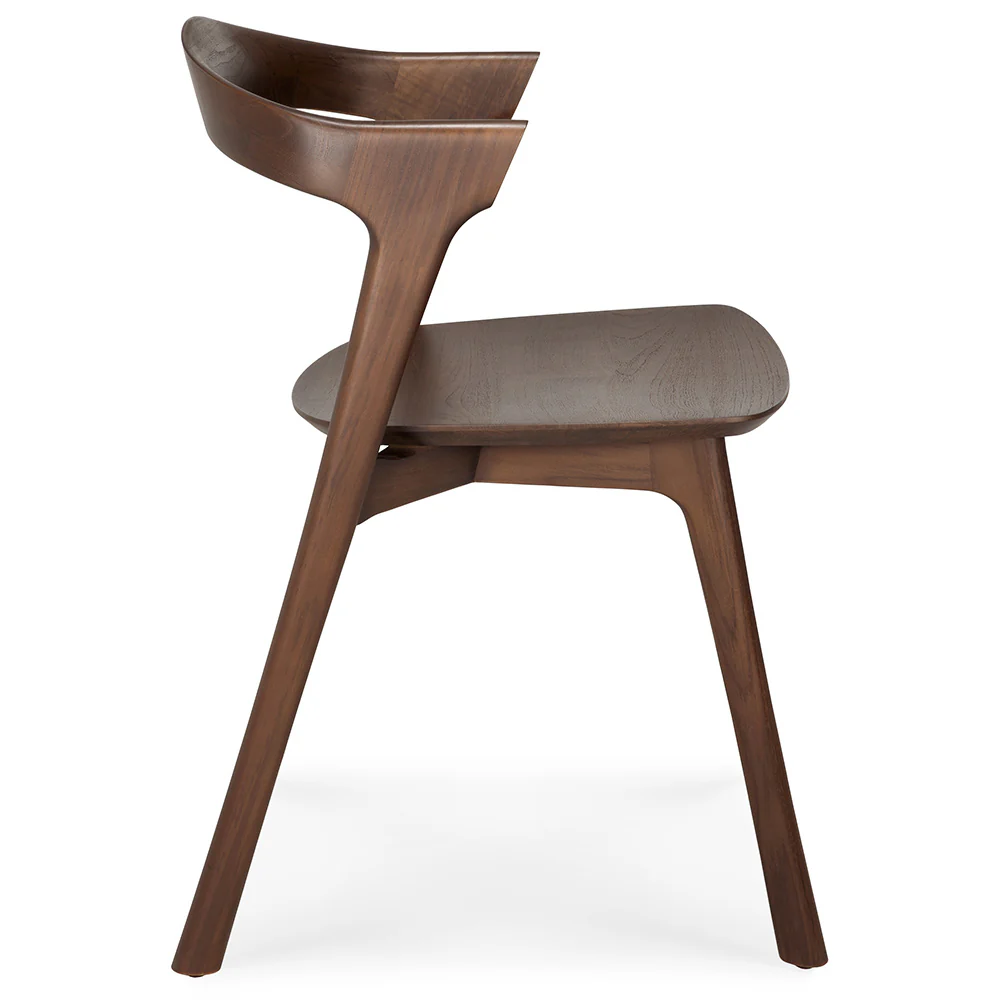 Bok Dining Chair - Brown Teak - Image 3