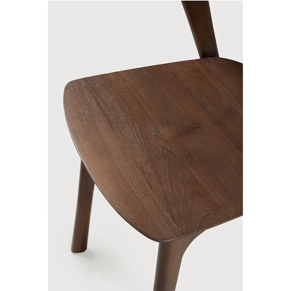 Bok Dining Chair - Brown Teak - Image 6