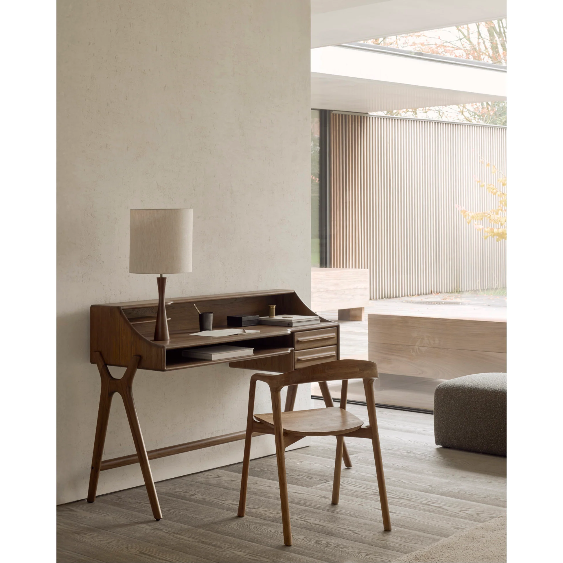 Bok Dining Chair With Armrest - Teak - Image 18