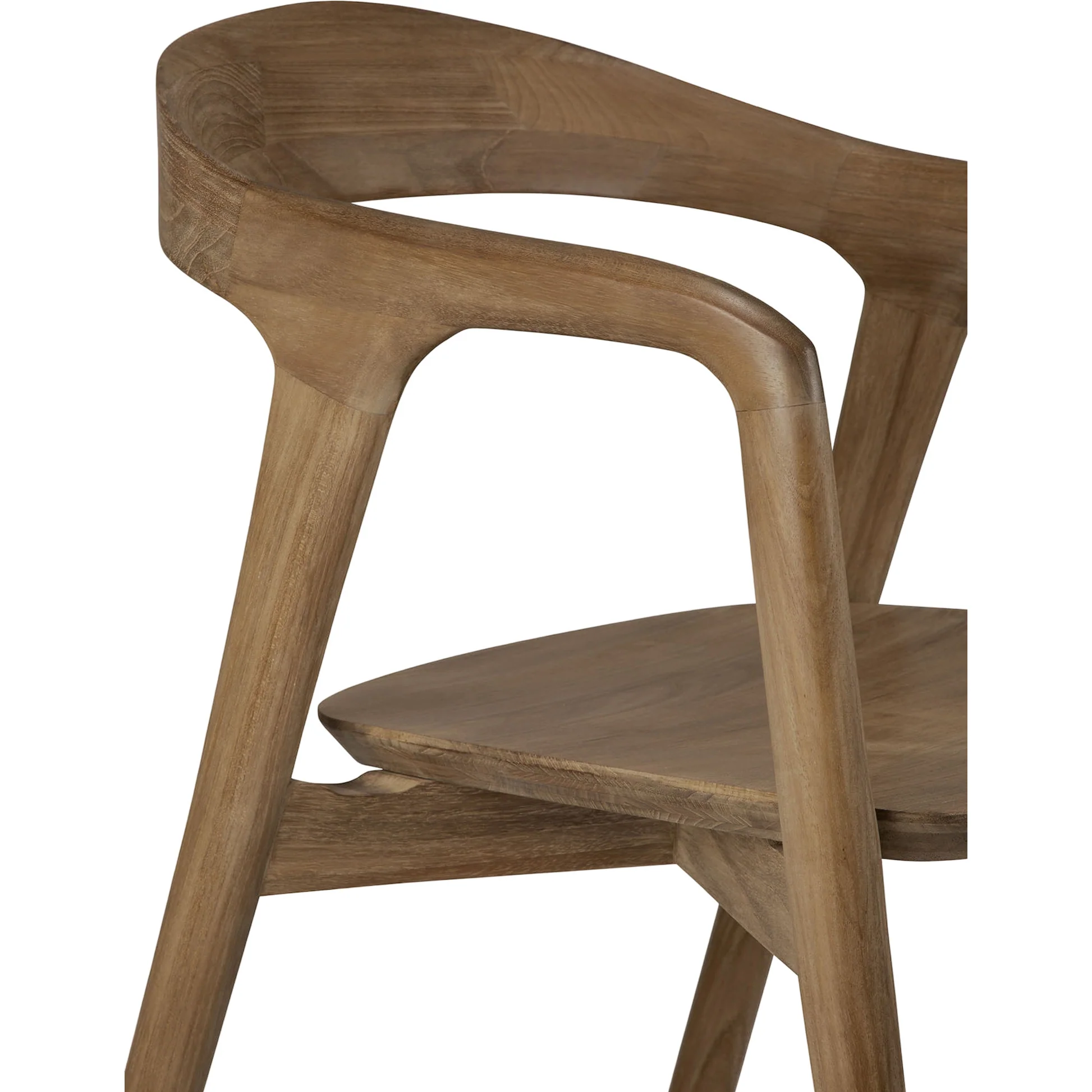 Bok Dining Chair With Armrest - Teak - Image 5
