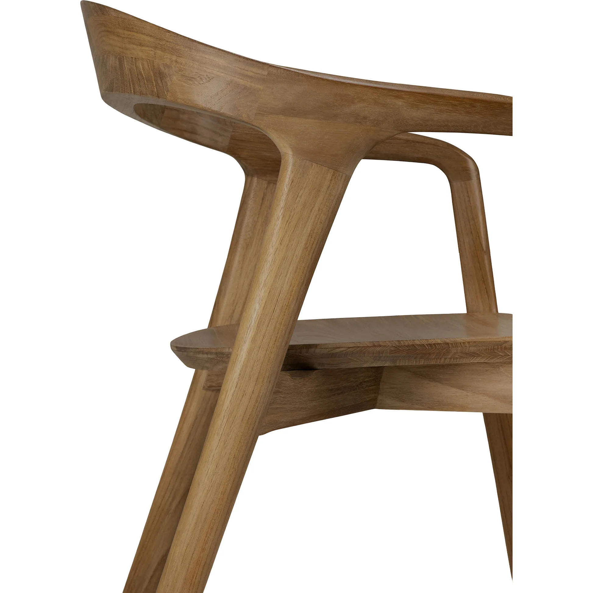 Bok Dining Chair With Armrest - Teak - Image 6
