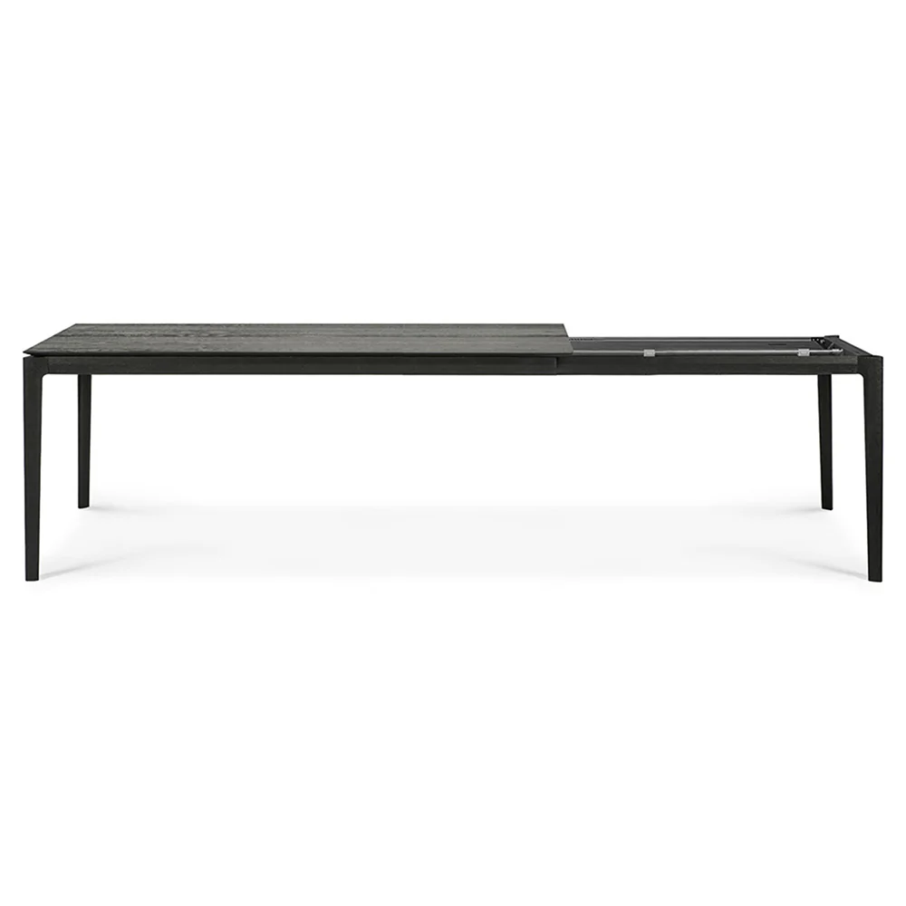 Bok Extendable Dining Table - Black Oak - Image 3