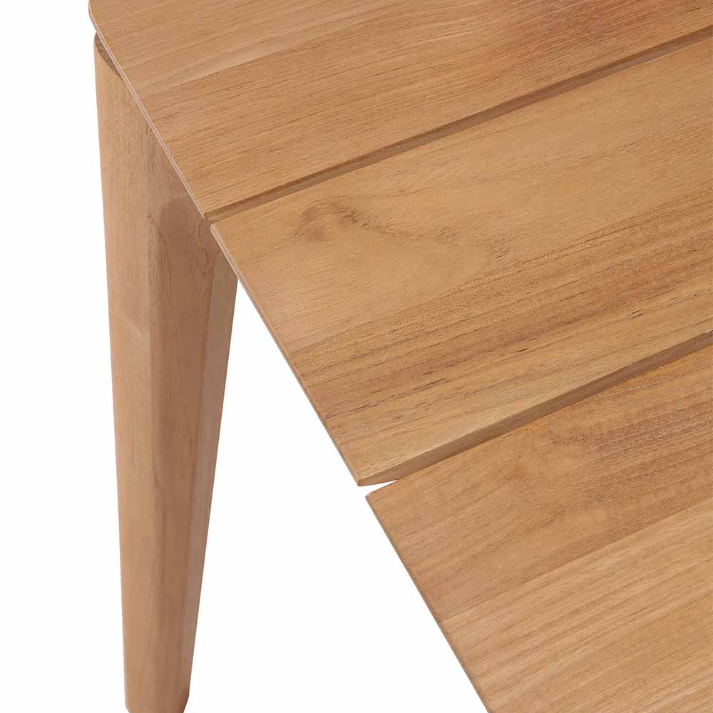 Bok Outdoor Dining Table - Teak - Image 5