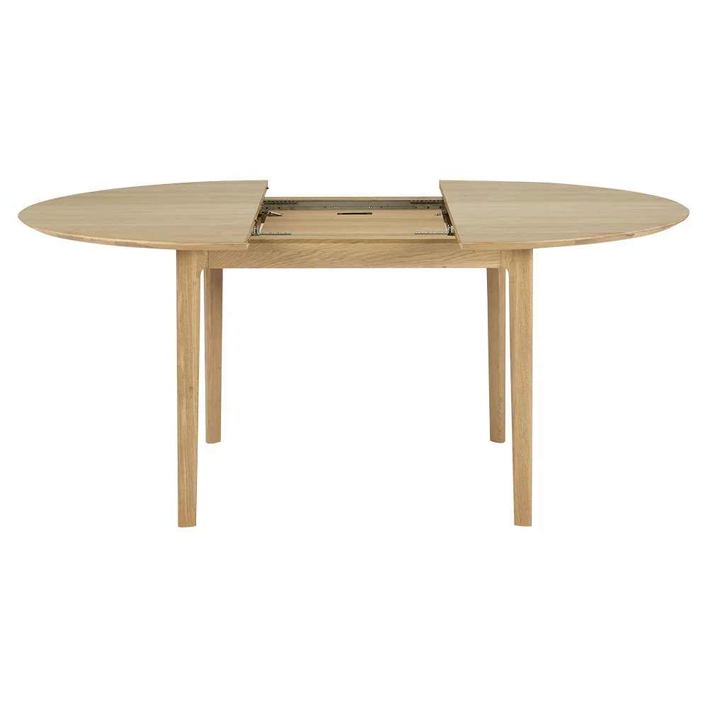 Bok Round Extendable Dining Table - Oak - Image 3
