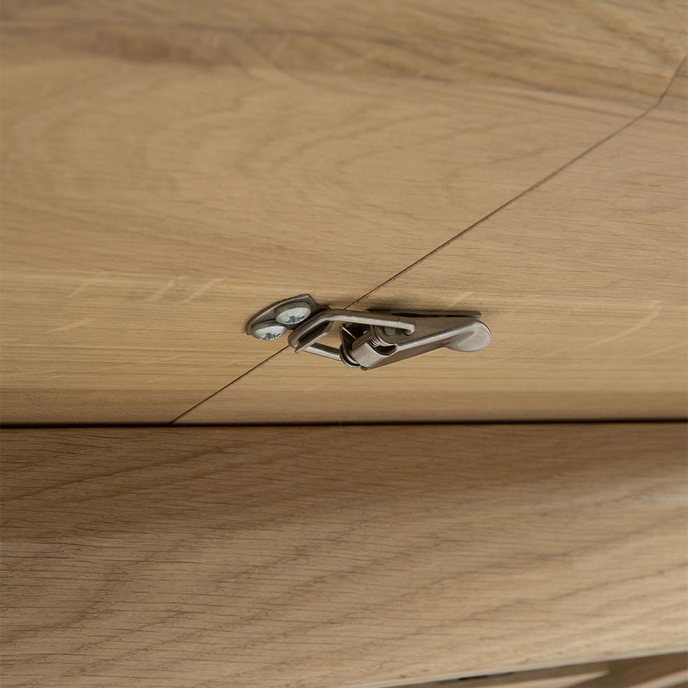 Bok Round Extendable Dining Table - Oak - Image 4