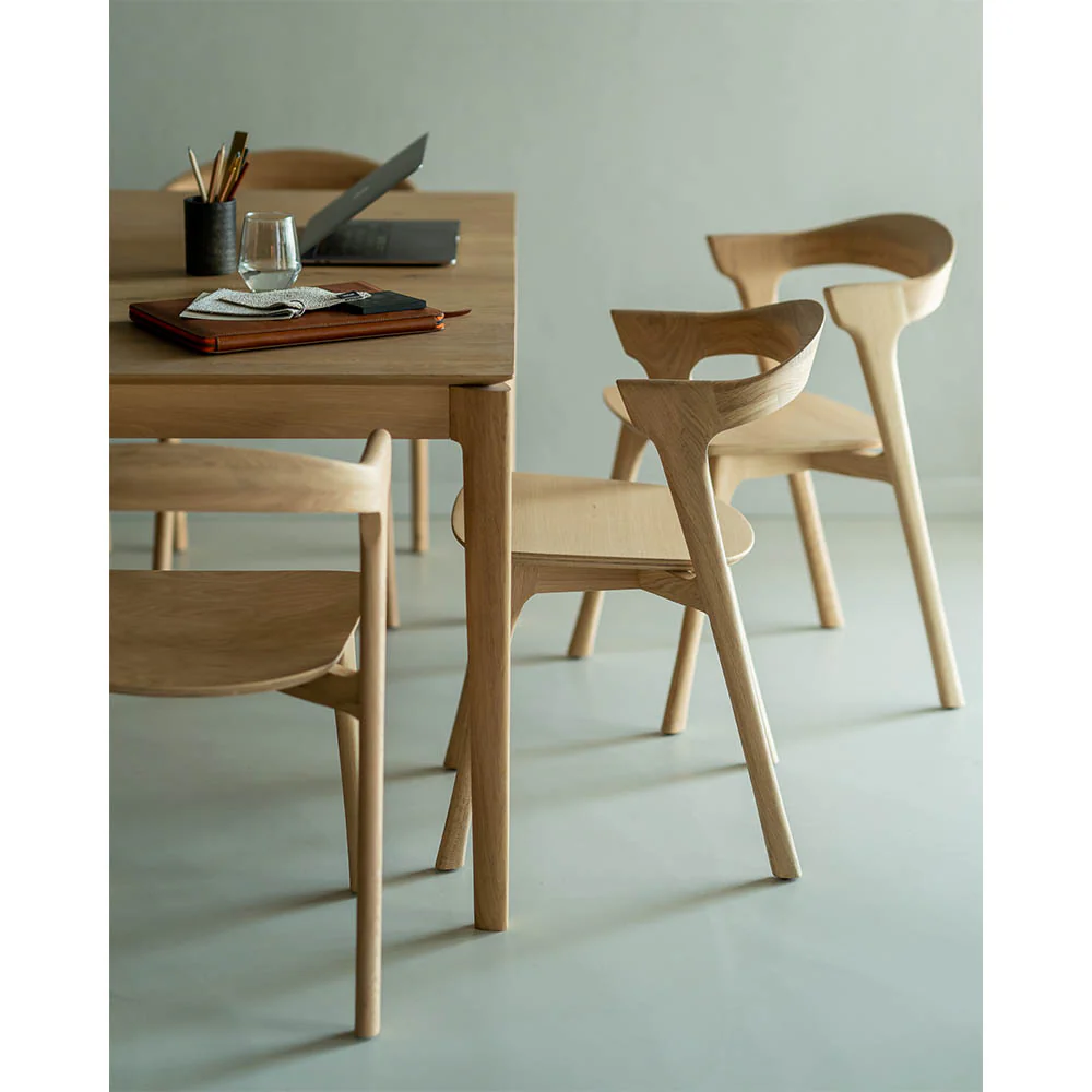 Bok Square Dining Table - Oak - Image 7