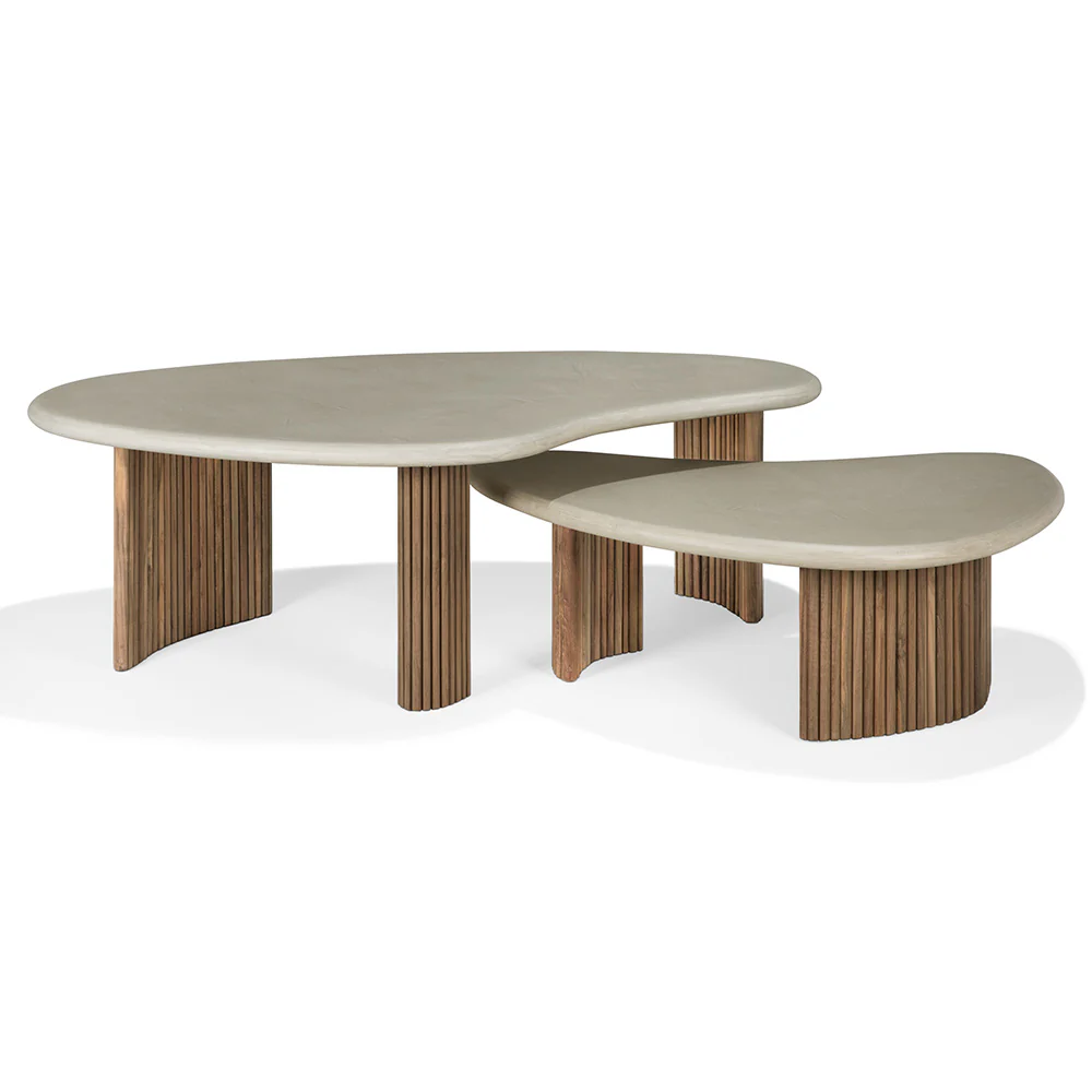 Boomerang Outdoor Coffee Table - Image 9