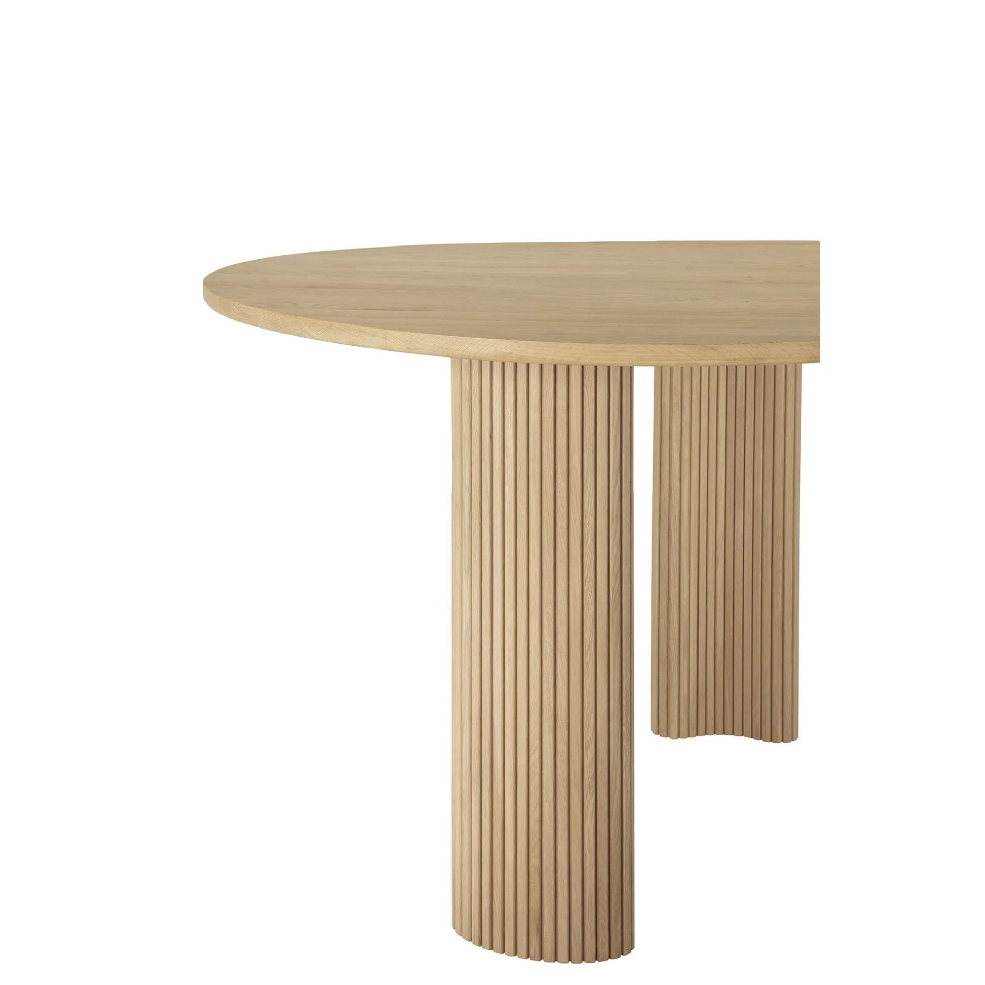 Boomerang Pebble Desk - Oak - Image 5