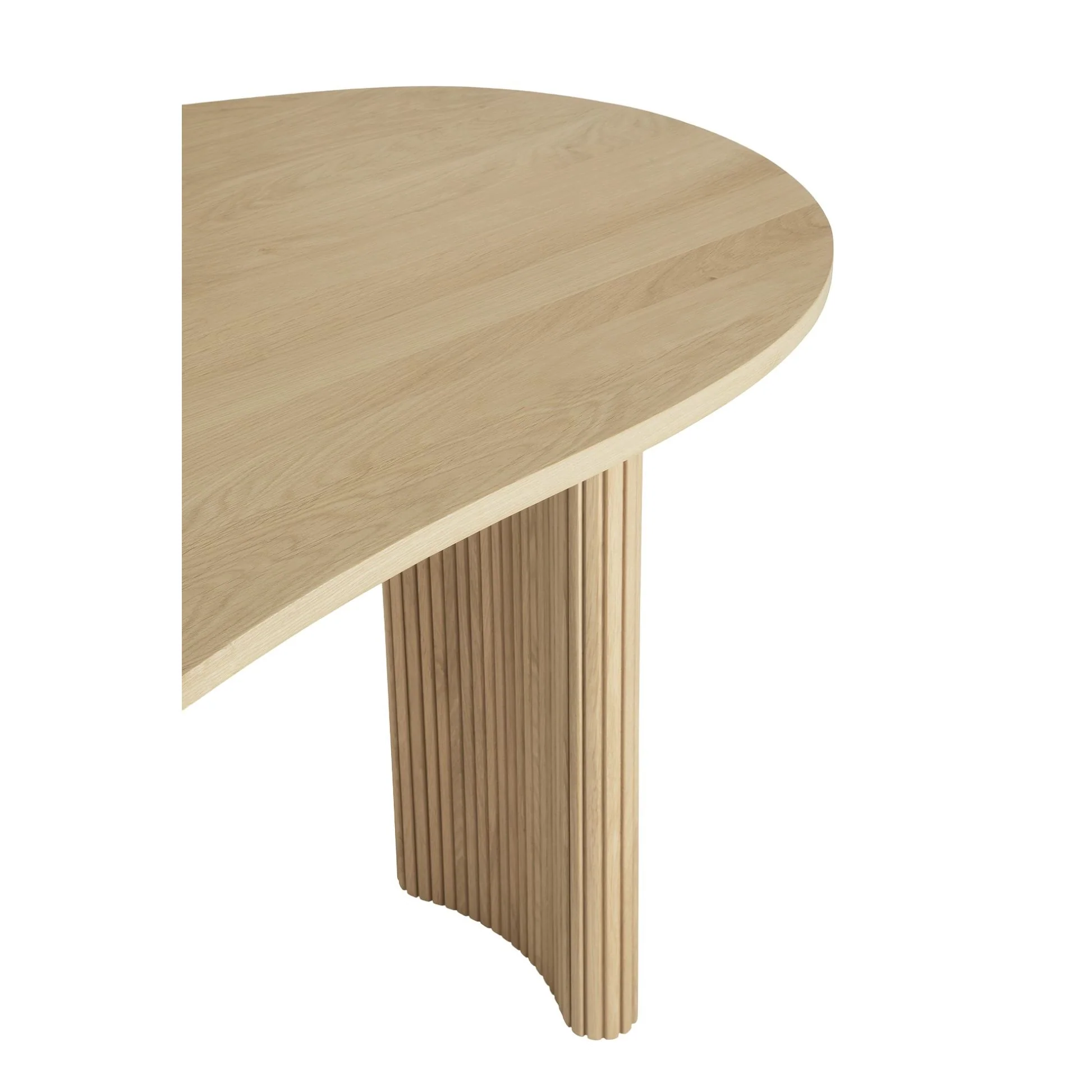 Boomerang Pebble Desk - Oak - Image 6