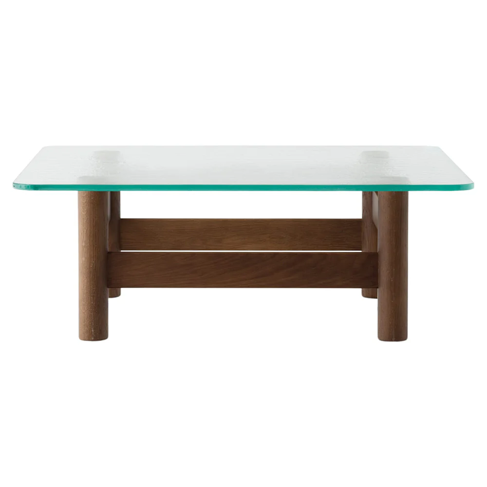 Brasilia Lounge Table - Dark Stained Oak - Image 3