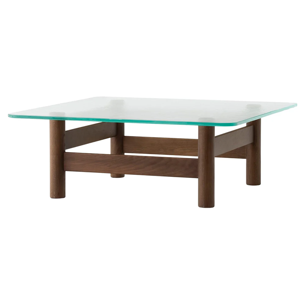 Brasilia Lounge Table - Dark Stained Oak - Image 4