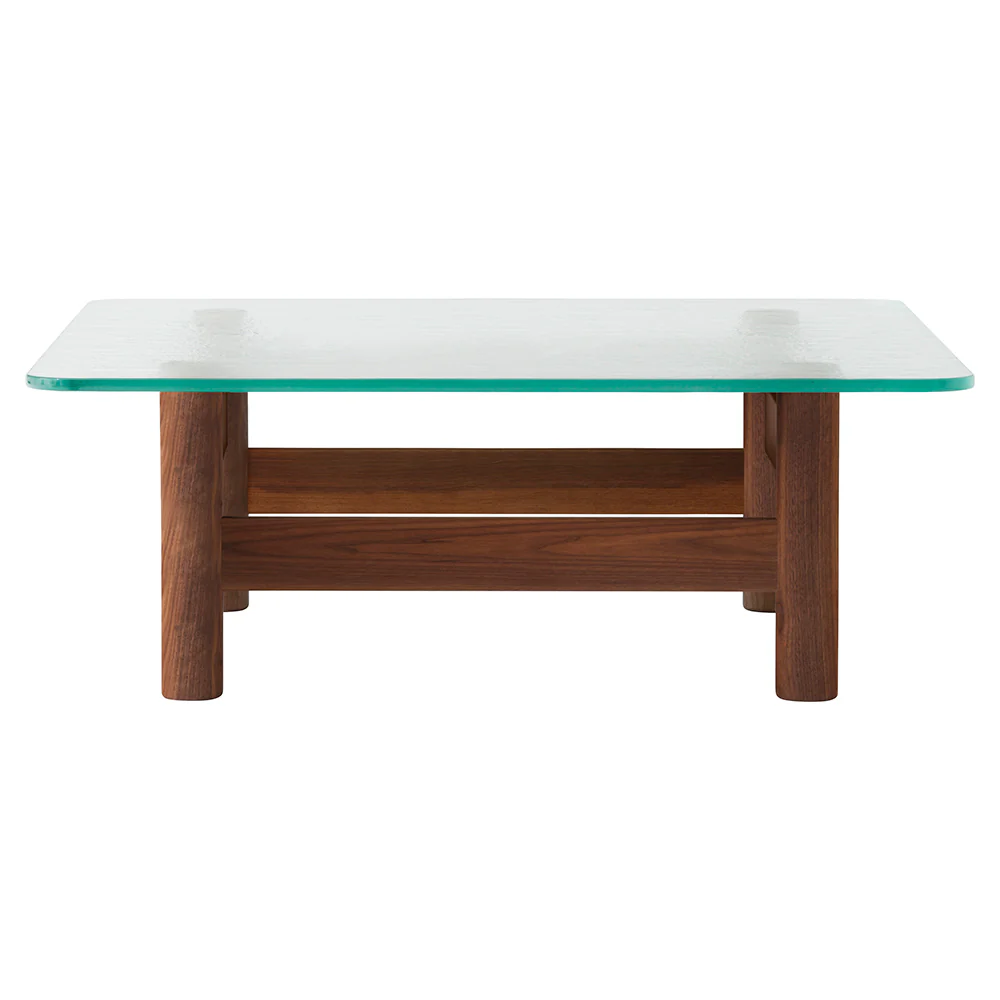 Brasilia Lounge Table - Walnut - Image 3