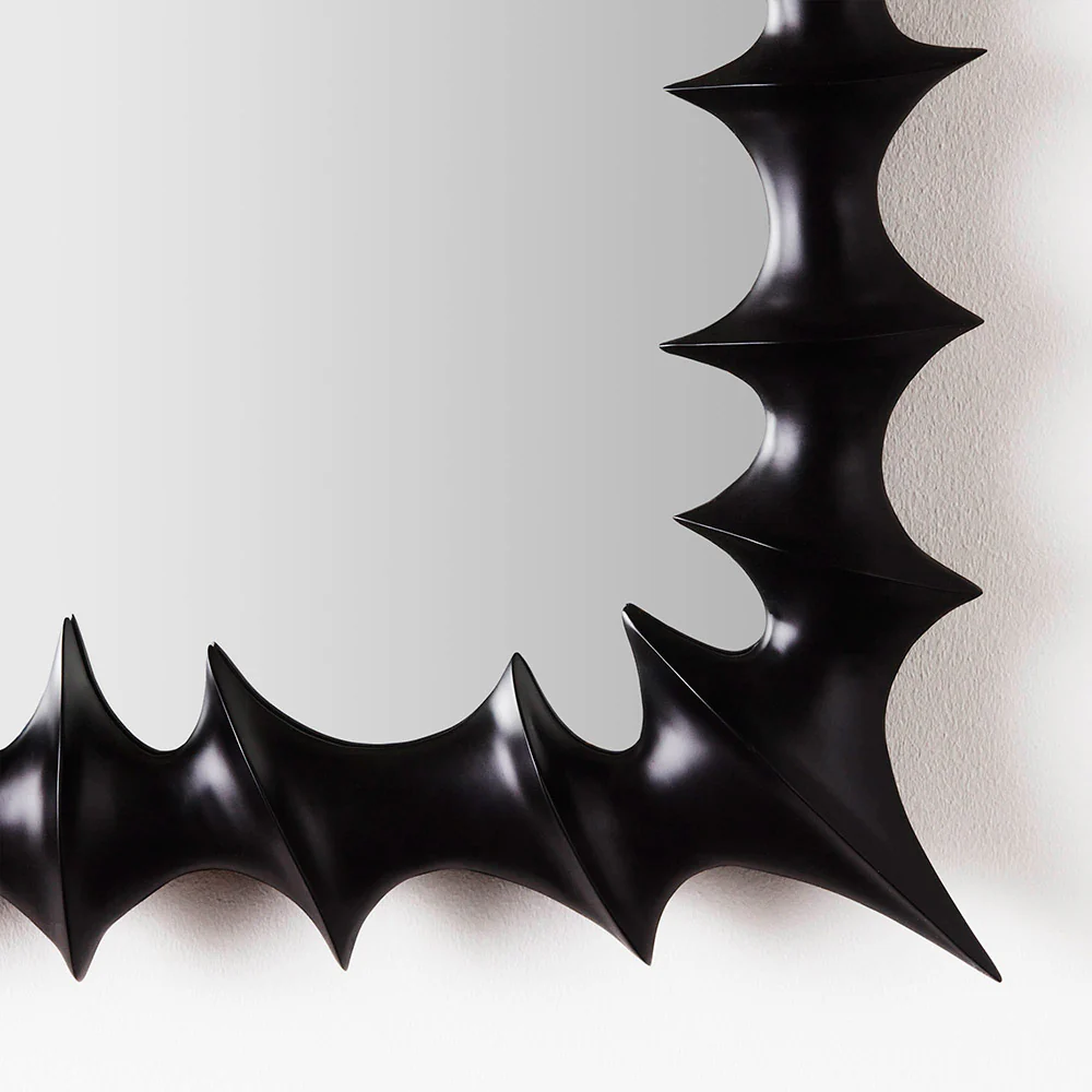 Brutalist Small Mirror - Black - Image 2