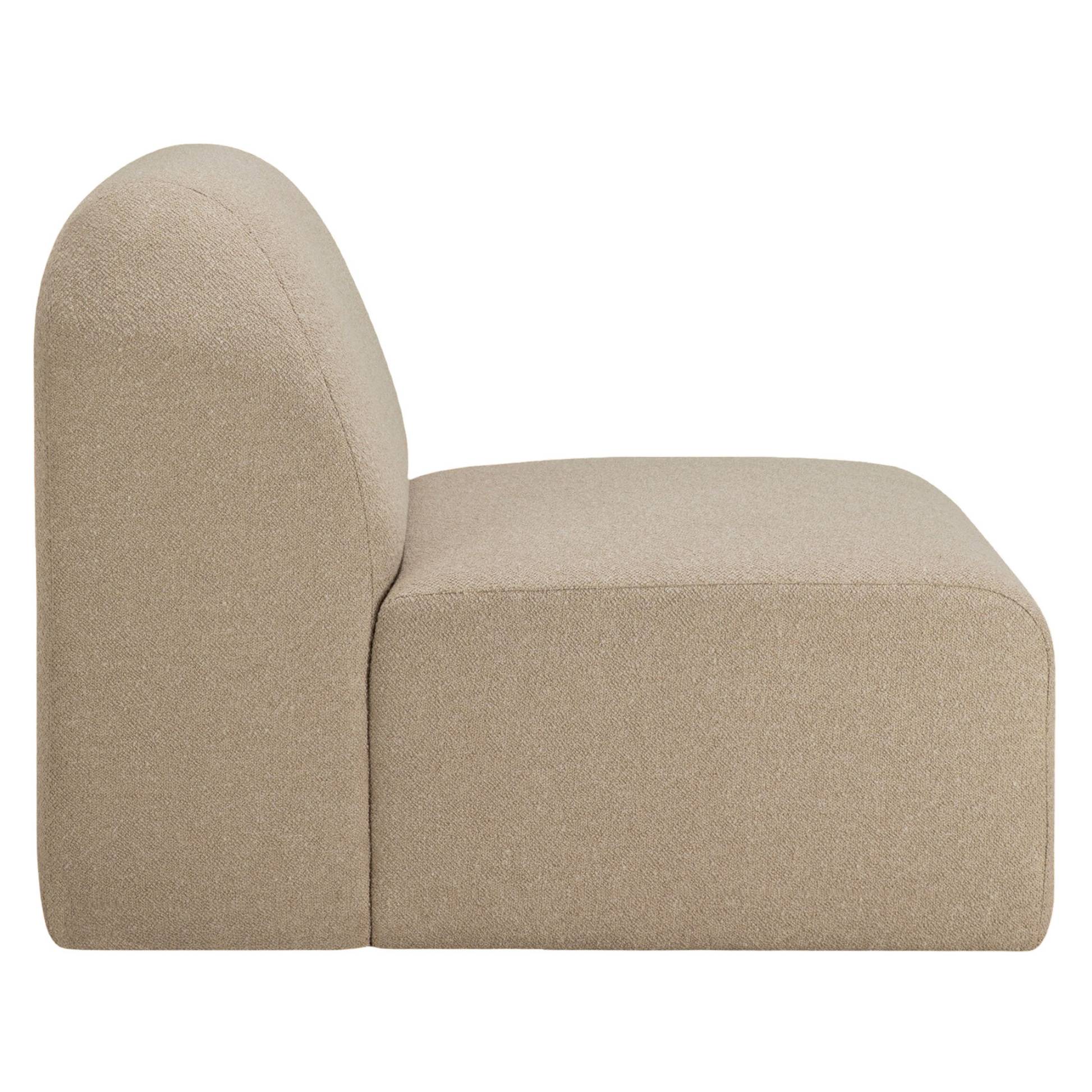 Bulky 1 Seater Modular Sofa - Almond - Image 3