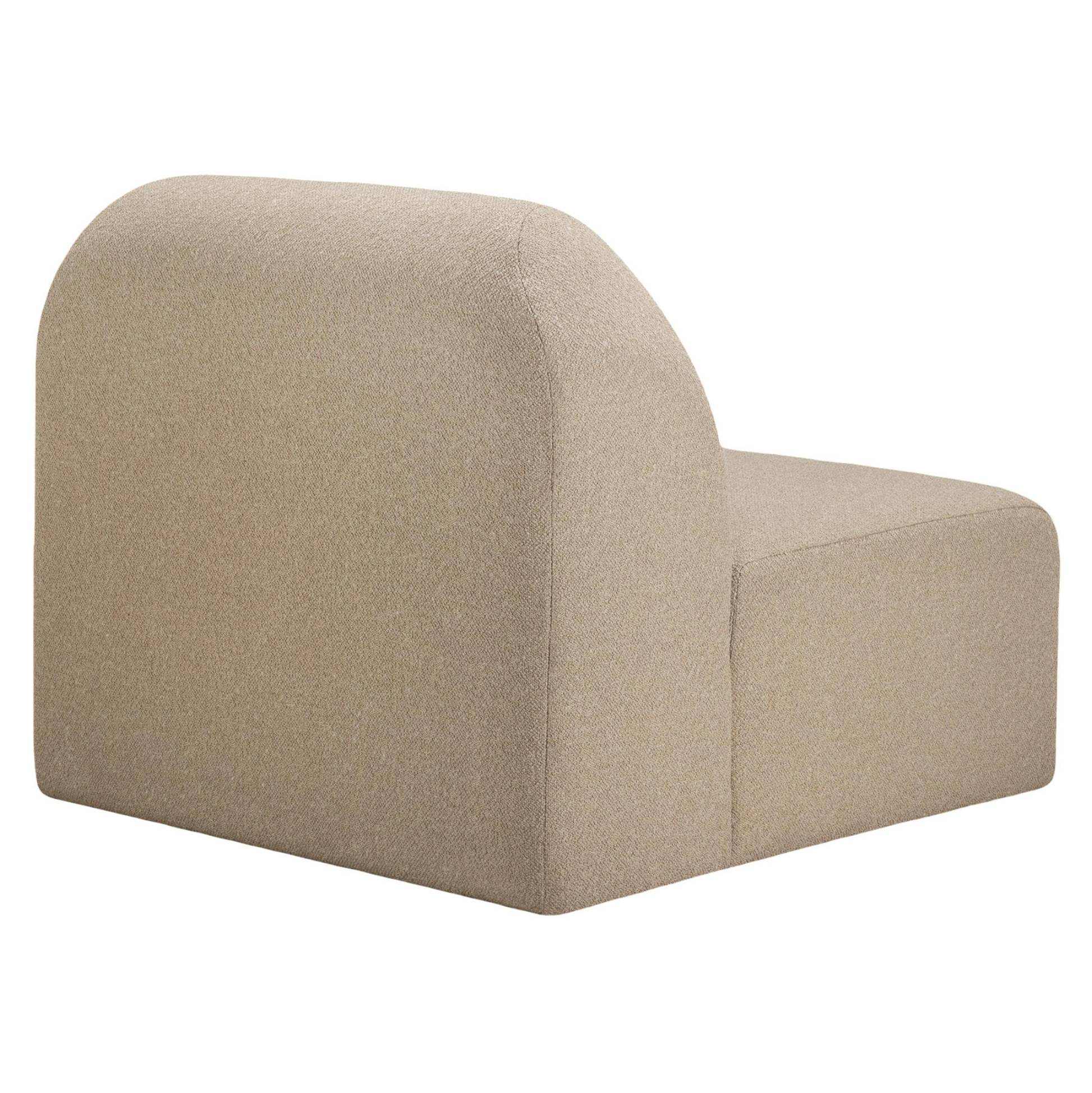 Bulky 1 Seater Modular Sofa - Almond - Image 4