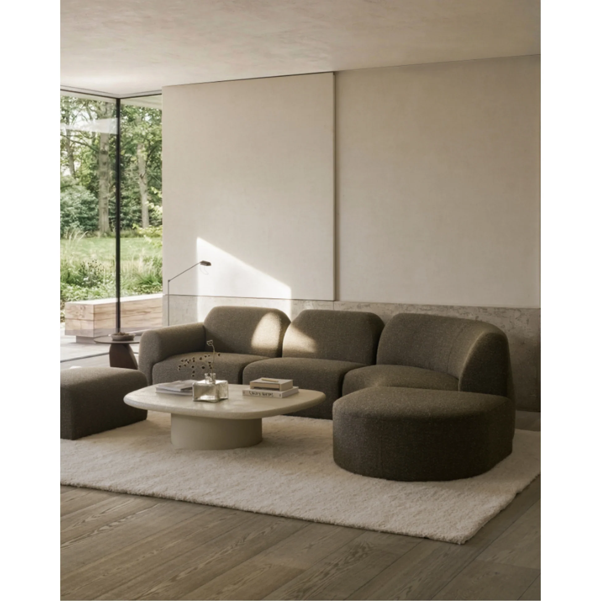Bulky 1 Seater Modular Sofa - Cedar - Image 24