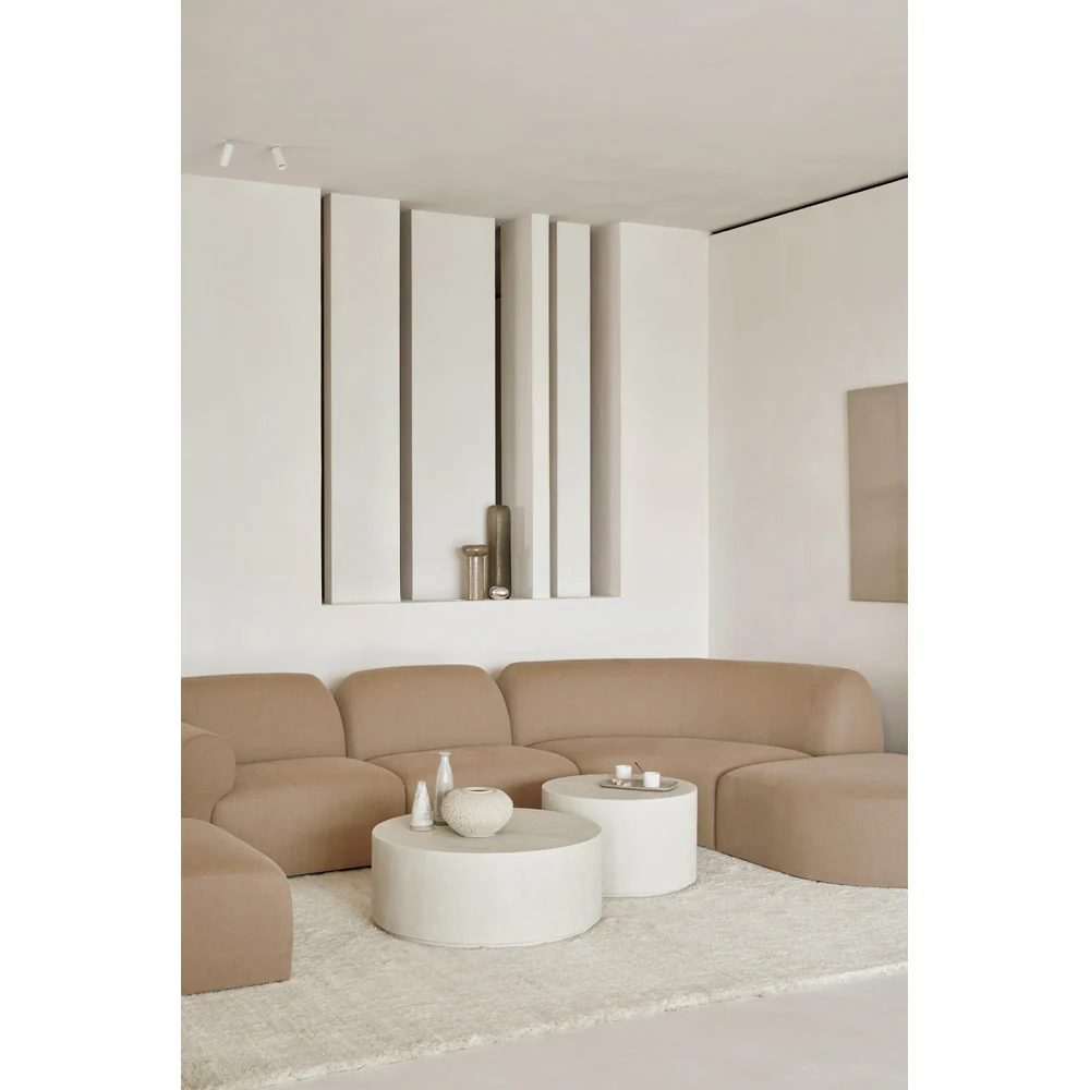 Bulky 1 Seater Modular Sofa - Light Sepia - Image 8
