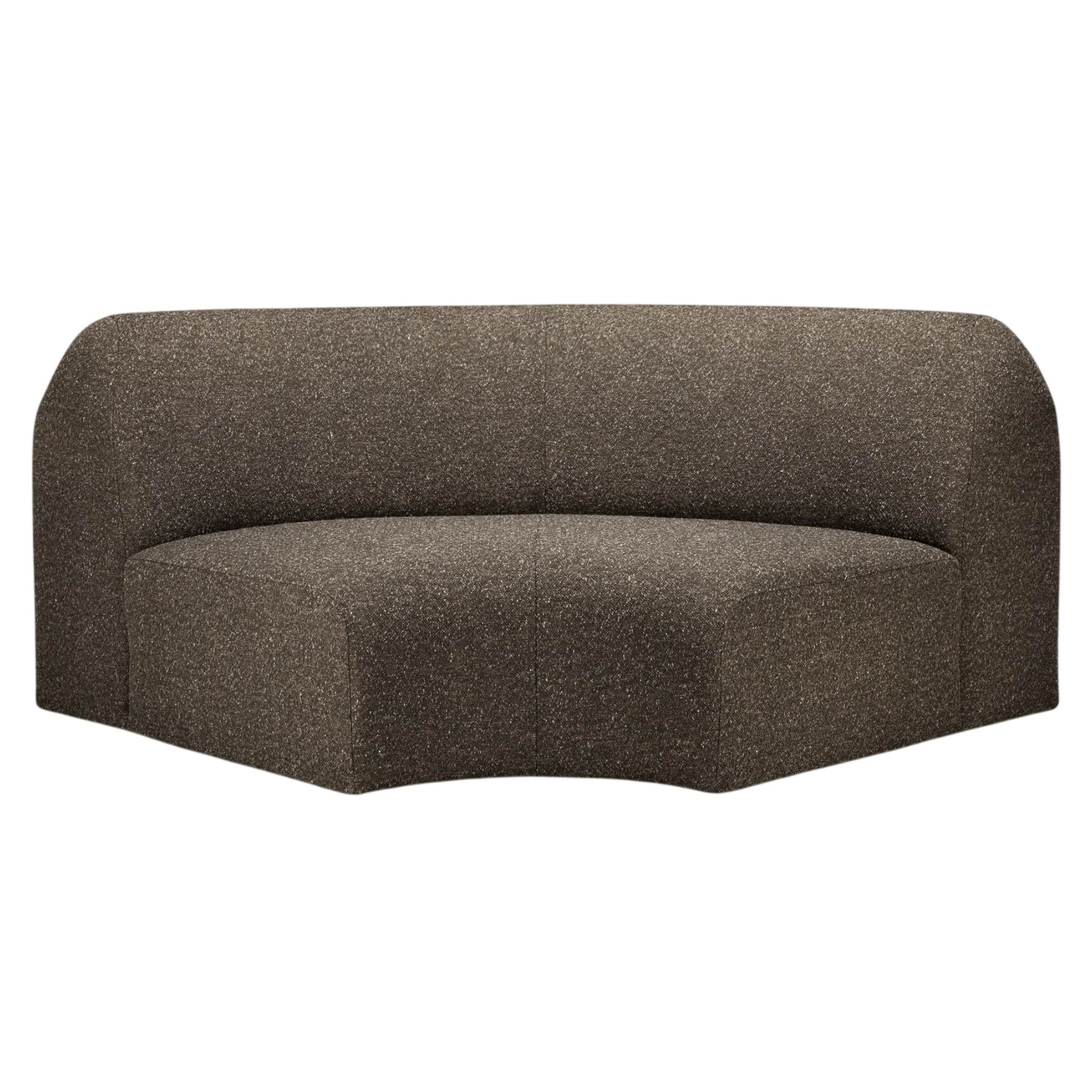 Bulky 90 Degrees Corner Modular Sofa - Cedar