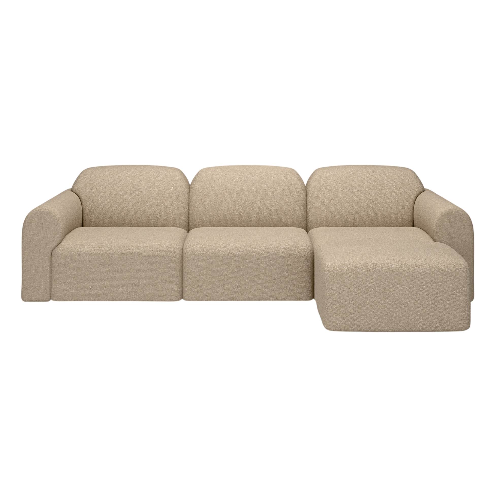 Bulky Footstool - Almond - Image 11