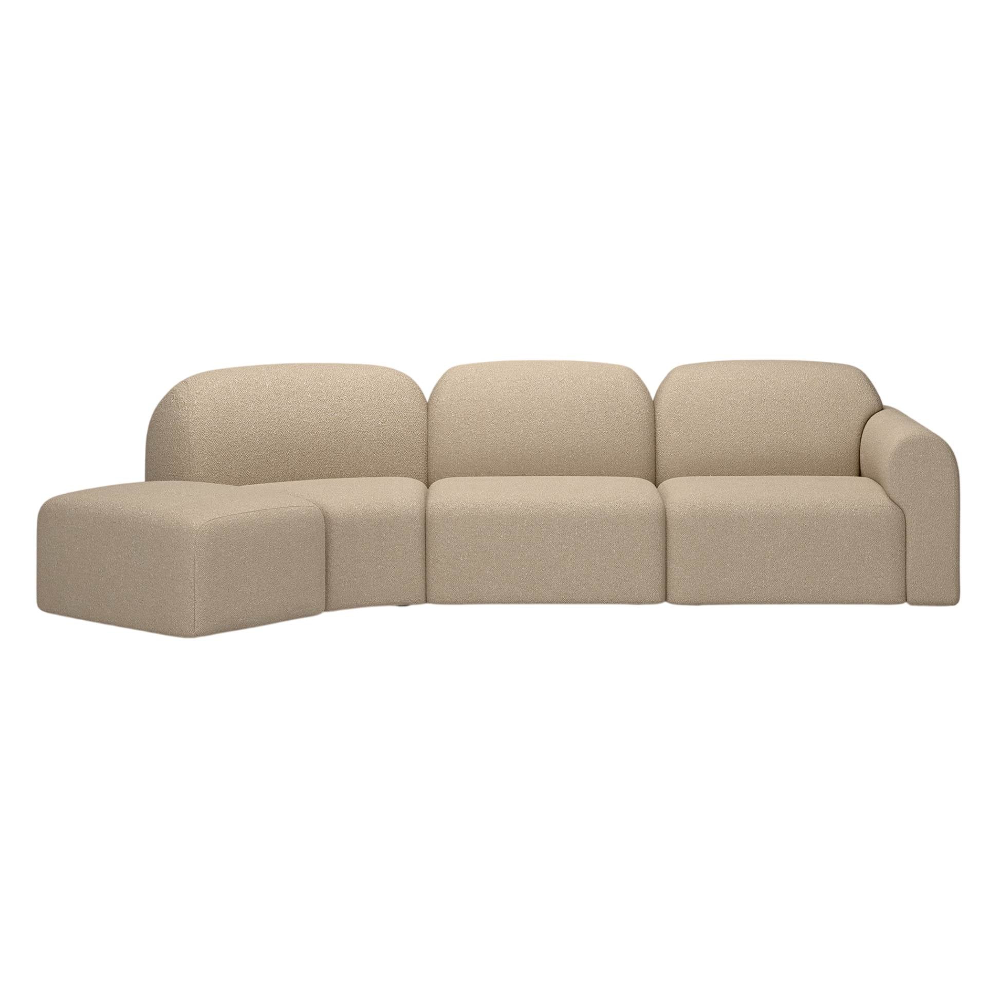 Bulky Footstool - Almond - Image 4