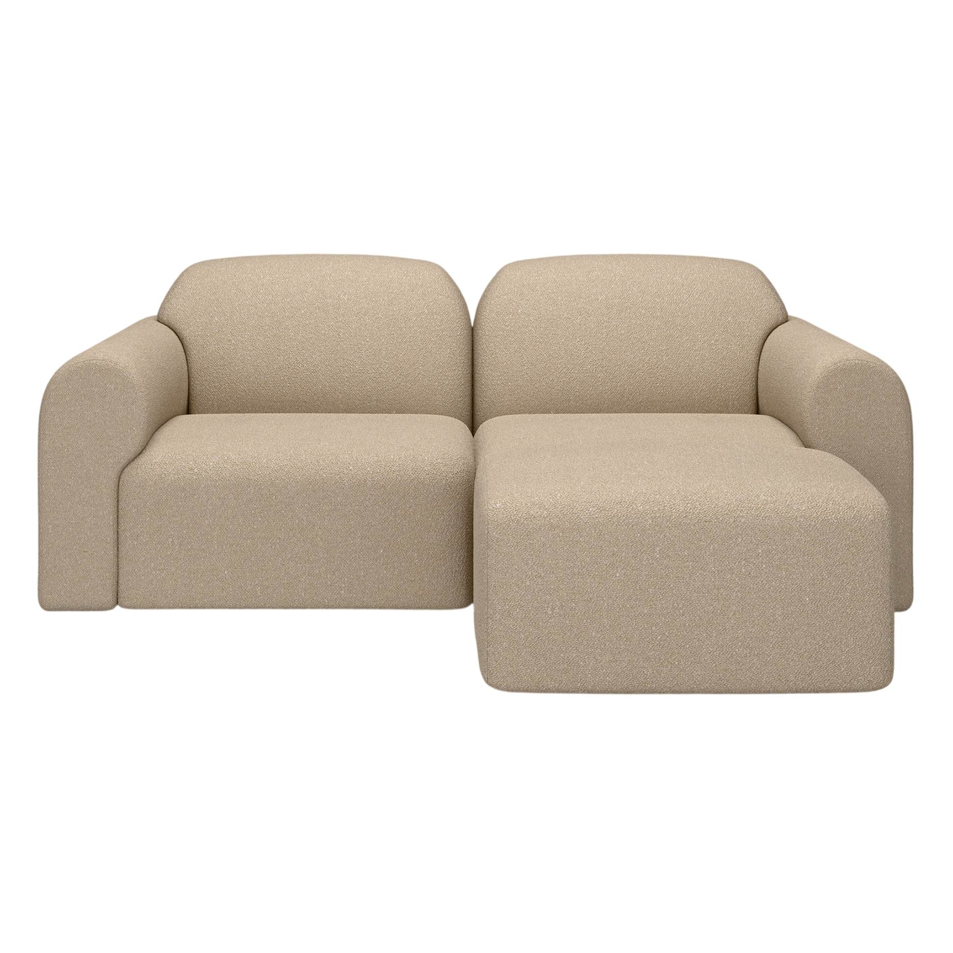 Bulky Footstool - Almond - Image 5