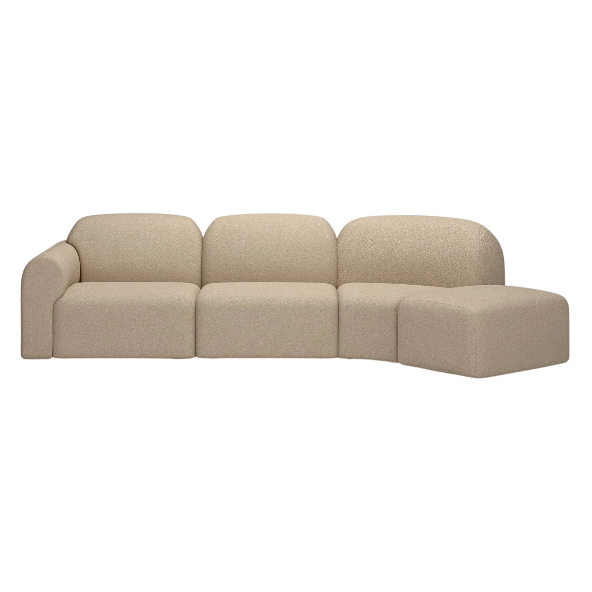 Bulky Footstool - Almond - Image 7